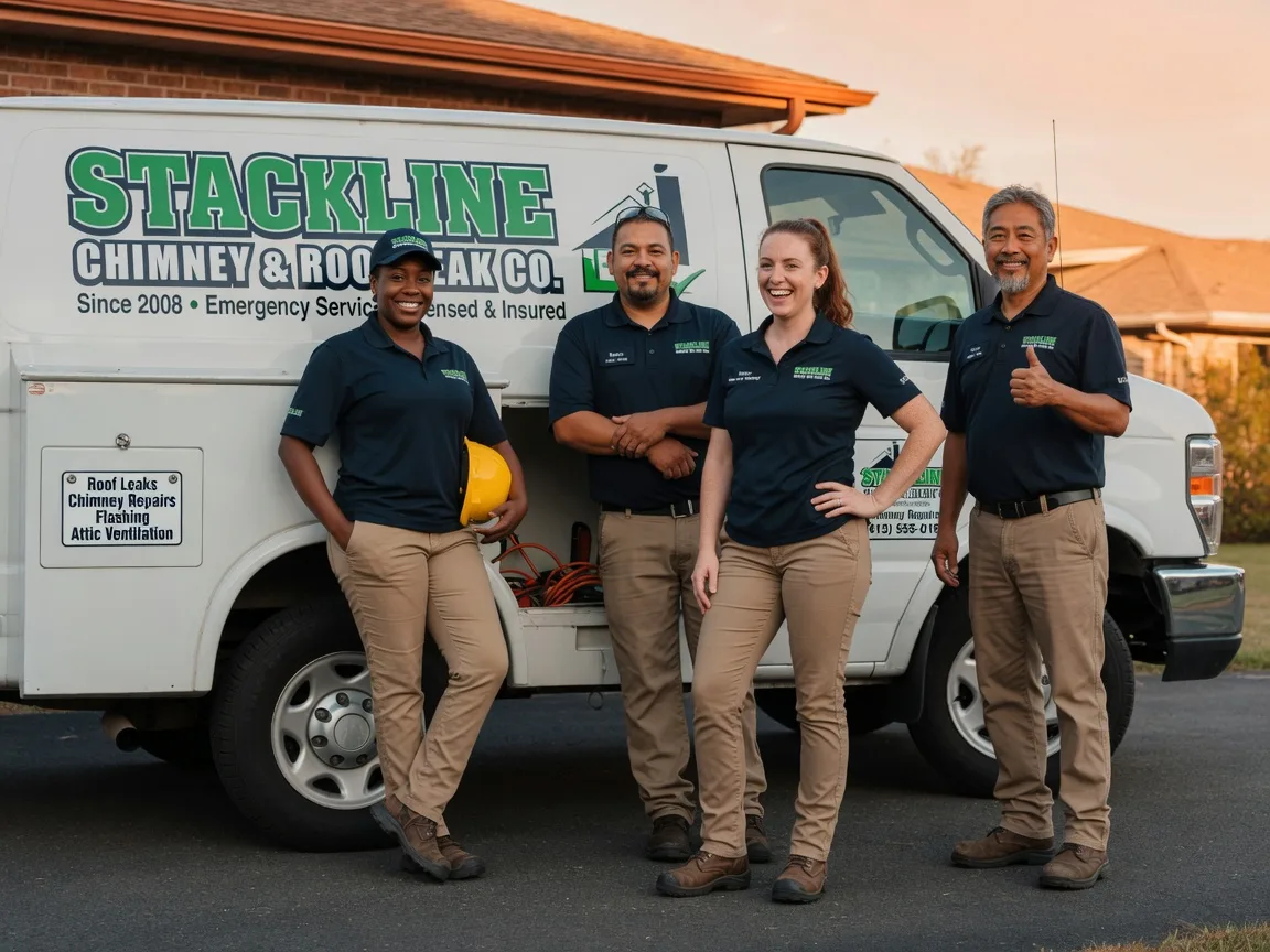 Chimney flashing repair company in Custer, WI